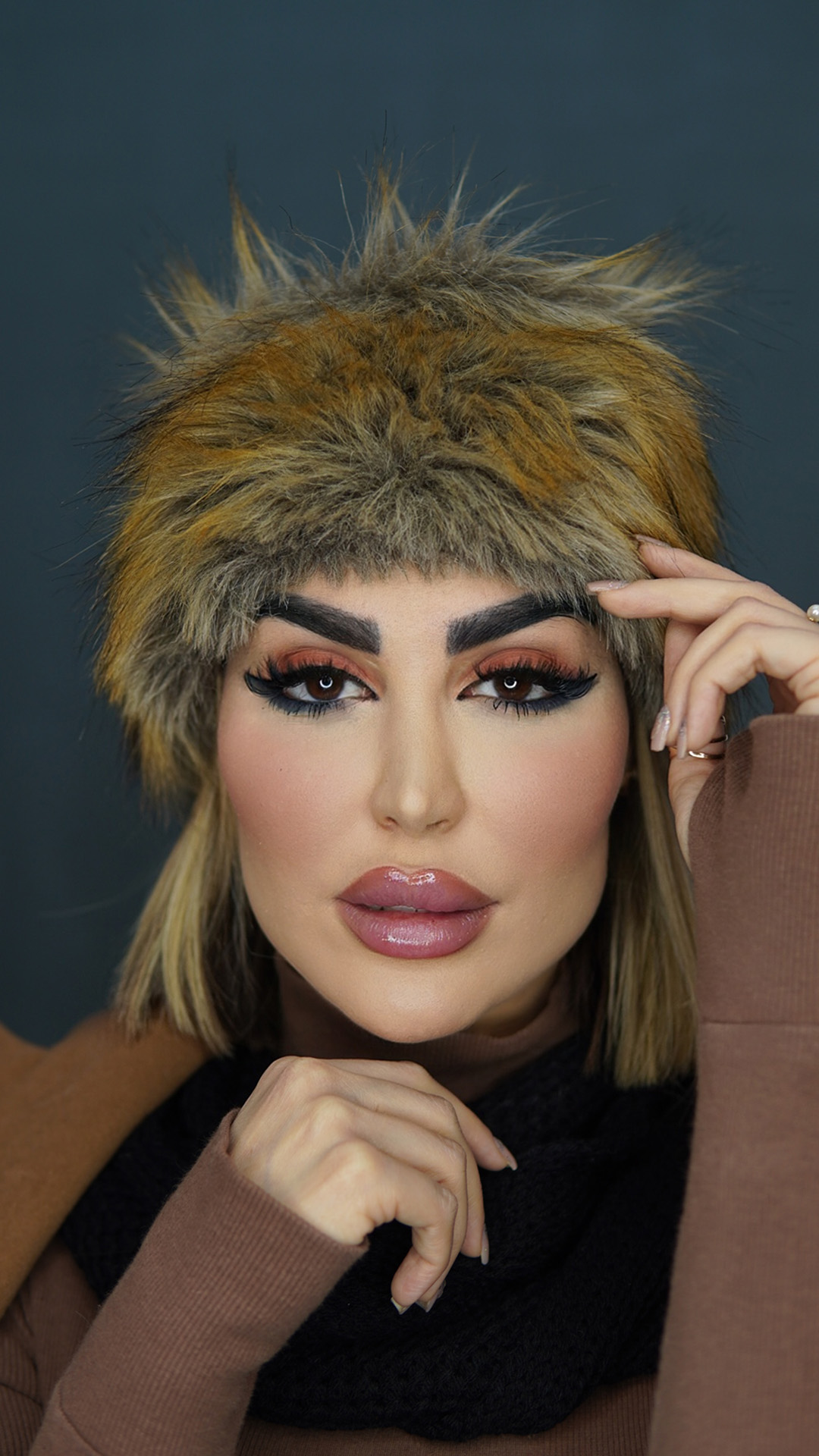 قبل و بعد کانتورینگ صورت