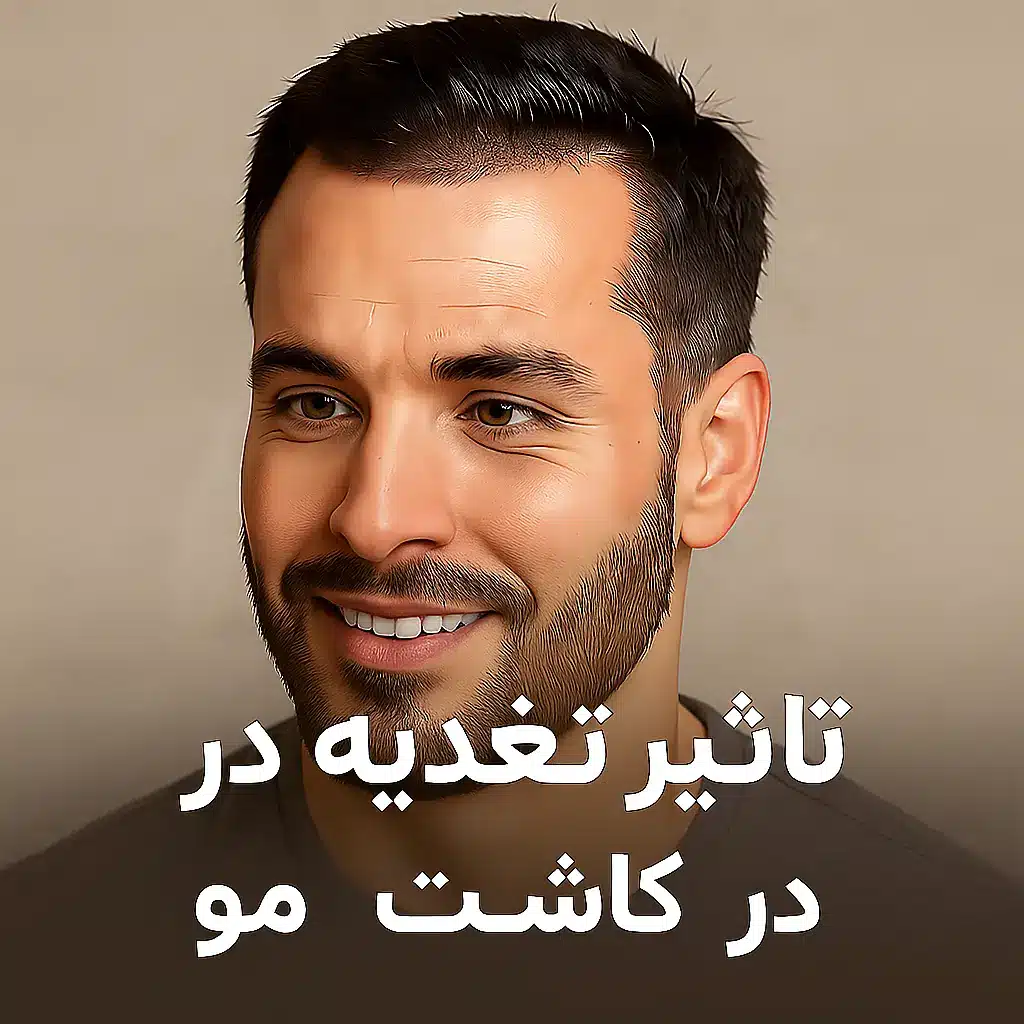 تاثیر تغذیه در کاشت مو