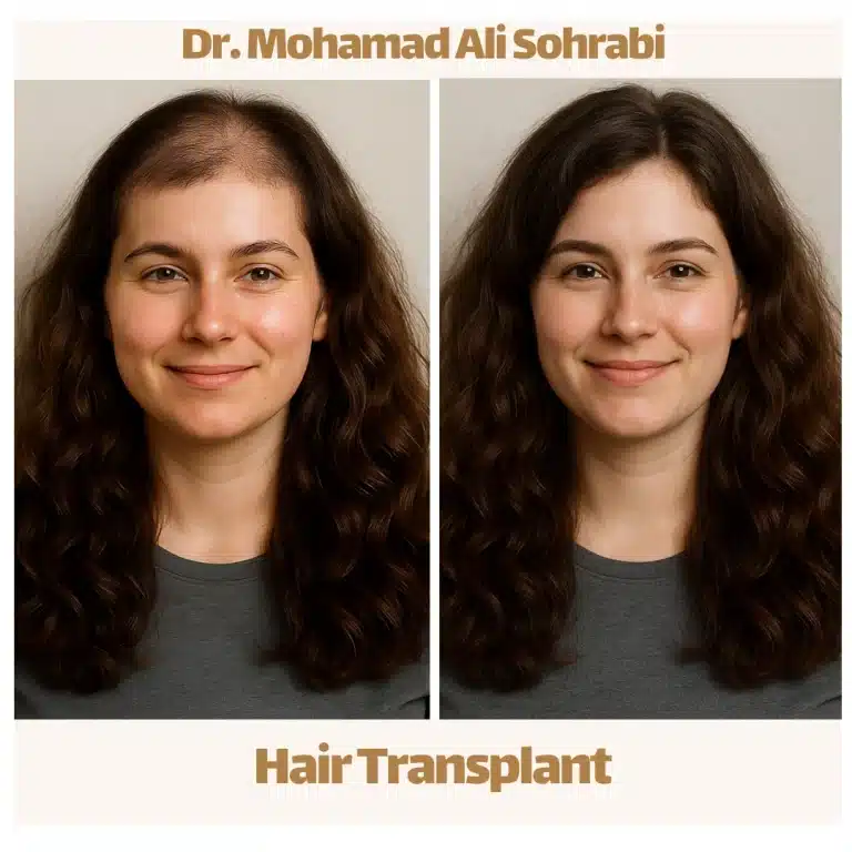 کاشت موی زنان