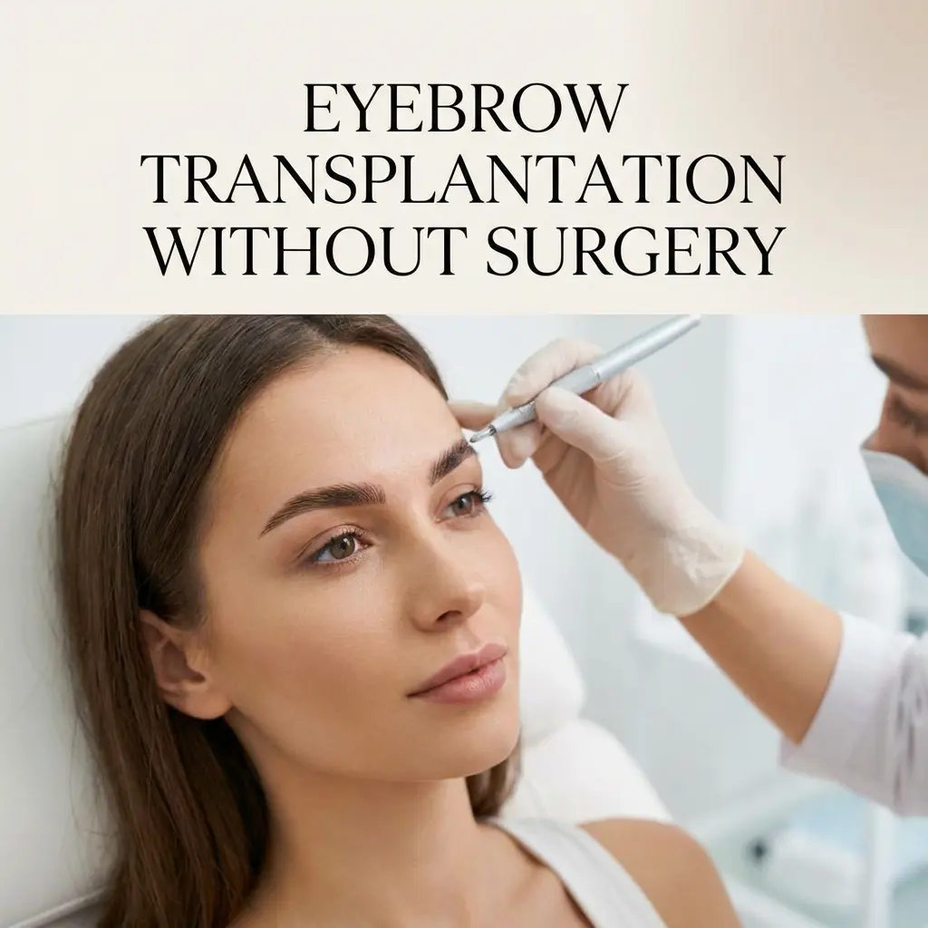 eyebrow transplantation without surgery